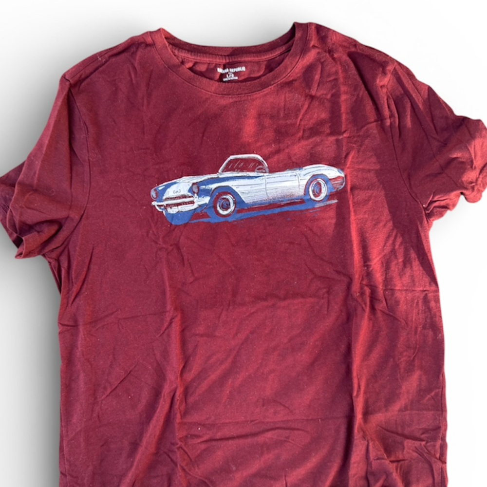 Men’s Banana Republic Maroon T-Shirt